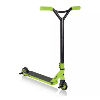 Самокат Globber GS 540°, трюковый, двухколесный, нагрузка до 100 кг, зеленый, 622-106