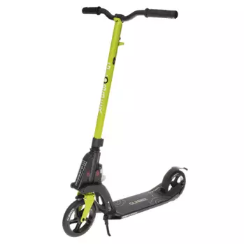 Самокат Globber ONE K180, складной, двухколесный, нагрузка до 100 кг, зеленый, 499-116