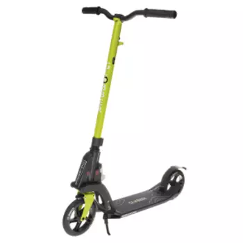 Самокат Globber ONE K180, складной, двухколесный, нагрузка до 100 кг, зеленый, 499-116