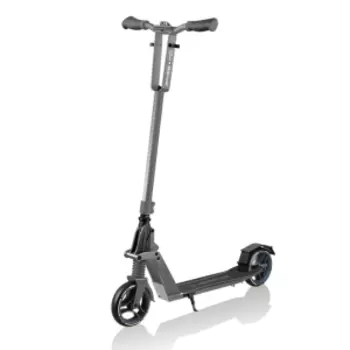 Самокат Globber ONE K 165, складной, двухколесный, нагрузка до 100 кг, титаниум, 671-199