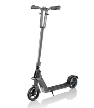Самокат Globber ONE K 165, складной, двухколесный, нагрузка до 100 кг, титаниум, 671-199