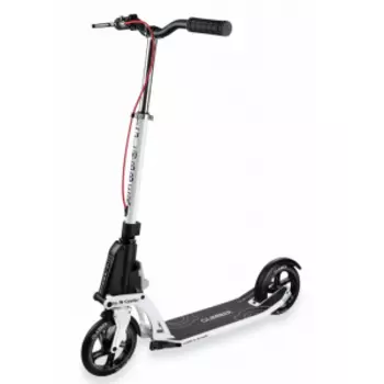 Самокат Globber ONE K ACTIVE BR, складной, двухколесный, с ручным тормозом, до 100 кг, белый, 498-192