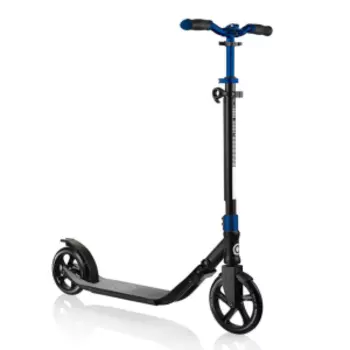 Самокат Globber One NL205-180 DUO, складной, двухколесный, нагрузка до 100 кг, синий, 474-101