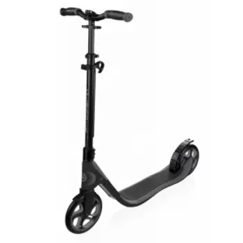 Самокат Globber ONE NL 205, складной, двухколесный, нагрузка до 100 кг, черно-серый, 477-100