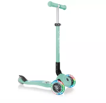 Самокат Globber PRIMO FOLDABLE FANTASY LIGHTS, мятный, 434-206