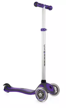 Самокат Globber PRIMO PLUS, трехколесный, детский, фиолетовый, 440-103-2