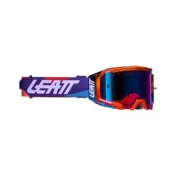 Веломаска Leatt Velocity 5.5, Iriz Neon Orange Blue UC, 26%, 8022010330