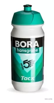 Фляга велосипедная Tacx Pro Teams Bora-Hansgrohe, 500 мл,зеленый, T5749.03