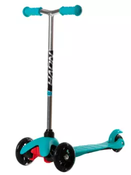 Самокат Novatrack Disco-kids Start, 120*76 мм, голубой/серебристый, 120DISCOKIDS.SGN20