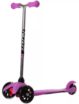 Самокат Novatrack Disco-kids Start, 120*76 мм, розовый, 120DISCOKIDS.PN20