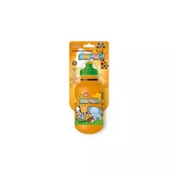 Велосипедная фляга TRIX Safari, детская, 500 мл, защитная крышка, оранжевая, BTTX501SF