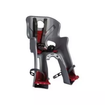 Детское велокресло BELLELLI Rabbit Multifix, переднее, до 15кг, серое, 01RBTM0002