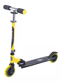 Самокат RIDEX Rebel, детский, двухколесный, складной, 125 мм, желтый/серый, SX18383