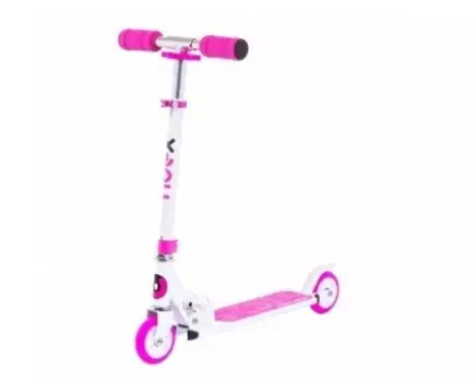Самокат RIDEX Sonic 1/6, детский, двухколесный, складной, 100 мм, розовый, SX11552
