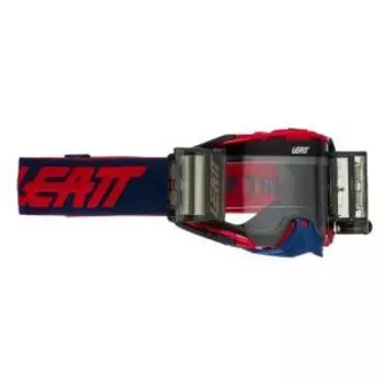 Веломаска Leatt Velocity 6.5 Roll-Off, Red/Blue Clear 83%, 8021700460