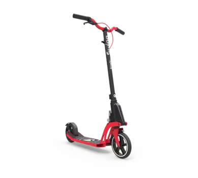 Самокат складной Kleefer SWING, с ручным тормозом, двухколёсный, регулируемый, взрослый, красный, SWING w brake RG