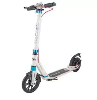 Самокат Tech Team City Scooter, Disk Brake, складной, подростковый, двухколесный, белый, NN003964