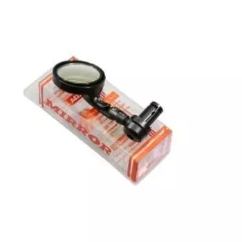 Зеркало велосипедное Trix DX-3200B, заднего вида, панорамное, 45 мм, пластик, черное, DX-3200B
