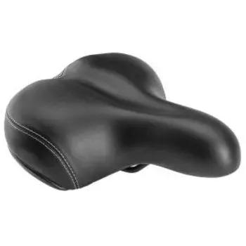 Седло велосипедное STELS AZ-5222, 255x205 мм, черный, 470173