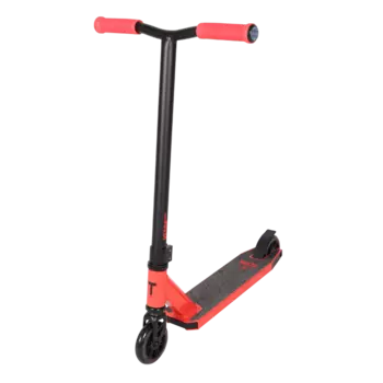 Самокат Tech Team Vespa, 1/4, детский, имитация трюкового, красный, NN002604