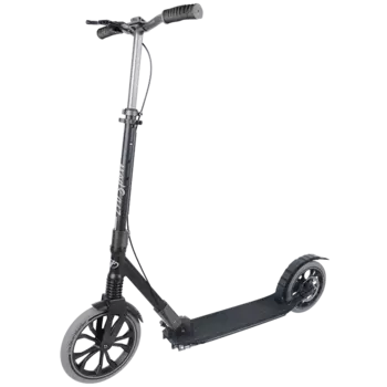 Самокат TechTeam Sport 270R, 2-х колесный, складной, черный/серый, TT000136