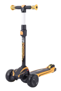 Самокат TechTeam Surf boy, детский, трехколесный, черно-оранжевый, 2021, TT002038