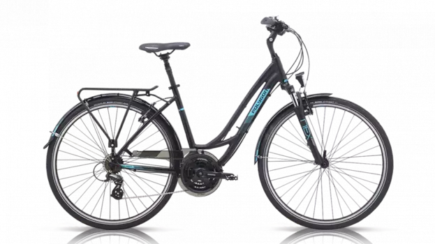 Женский велосипед POLYGON SIERRA DLX SPORT 28" 2018, AIXP28SDS (Рама: 48 (Рост: 175-185 см), Цвет: BLK)