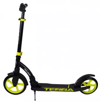 Самокат Vinca Sport, 230/200 мм, складной, руль и стойка - алюминий, ABEC 9, передняя амортизация, VSP 12 TERRA