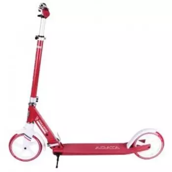 Самокат Vinca Sport, складной, 200 мм, алюминий, сталь, ABEC 9, 540х113 мм, красный, VSP 18 Agata