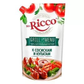 Кетчуп Mr.Ricco к сосискам и купатам, 350 мл
