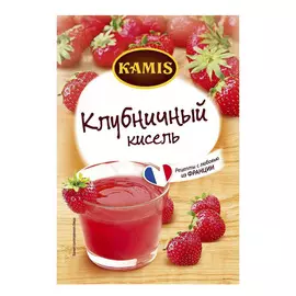 Кисель моментального приготовления Kamis клубничный 30 г
