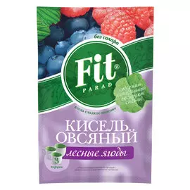 Кисель овсяный Fit Parad Лесные ягоды, 50 г