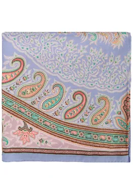 Платок из шерсти и шелка ETRO