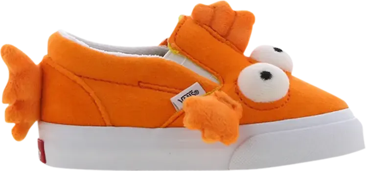 Кеды Vans The Simpsons x Fish Slip-On TD Blinky, оранжевый