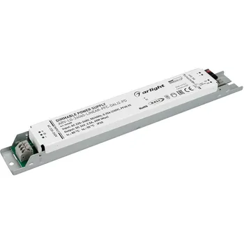 Блок питания ARV-LG-24060-LINEAR-PFC-DALI2-PD (24V, 2.5A, 60W) (Arlight, IP20 Металл) 049480