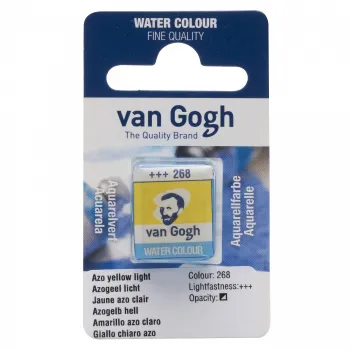 Акварель Talens "Van Gogh" в кювете Желтый светлый АЗО