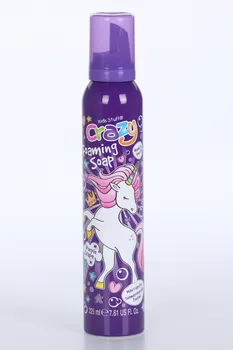 Мусс-пена Kids Stuff д/детских забав и купания в ванной фиолетовая, 225 мл