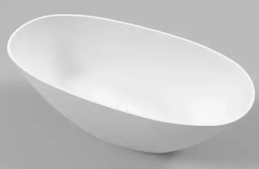 Ванна из искусственного камня «Whitecross» Onyx B 160/75 белая матовая