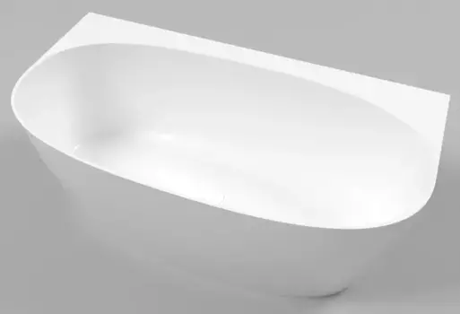 Ванна из искусственного камня «Whitecross» Pearl A 155/80 белая глянцевая
