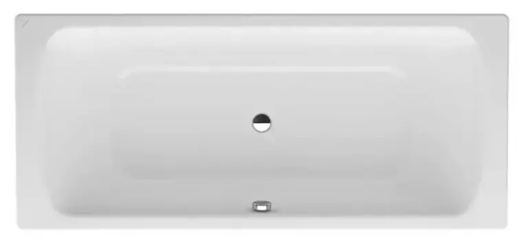 Ванна стальная «Laufen» Pro 170/75 (2.2695.3.600.040.1) антискользящая без опор без сифона с отверстиями белая