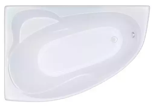 Ванна акриловая «Triton» Николь 160/100 (Щ0000048680) обрезанная без опор без сифона белая правая