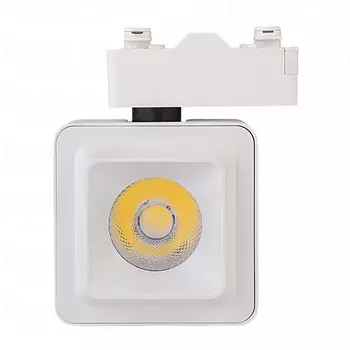 Трековый светильник однофазный 220V, LED 20W 4200K Imex IL.TRL-20-Q.WH