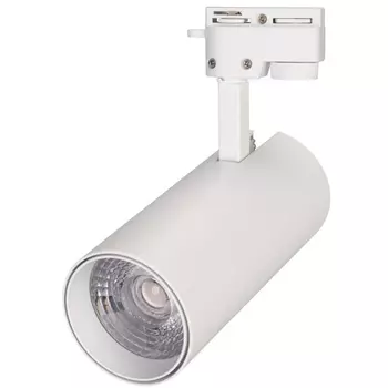 Трековый светильник светодиодный LGD-GERA-2TR-R74-20W White6000 (WH, 24 deg) (Arlight, IP20 Металл, 3 года) 025909