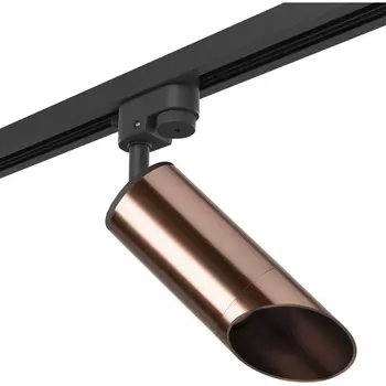 Трековый светильник однофазный 220V (214430+592057+201430) Lightstar RULLO R1T43030