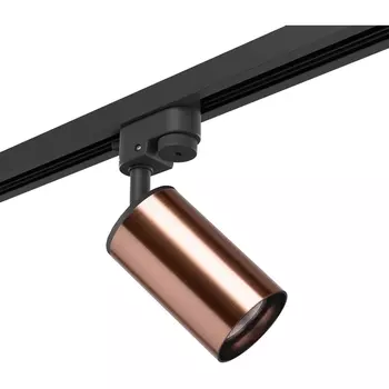 Трековый светильник однофазный 220V (214430+592057) Lightstar RULLO R1T430