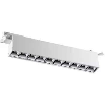 Cветильник светодиодный трековый однофазный трехжильный IP20 4000K 16W 220V NT22 075 белый Novotech Iter 358832