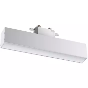 Cветильник светодиодный трековый однофазный трехжильный IP20 4000K 18W 220V NT22 белый Novotech Iter 358850