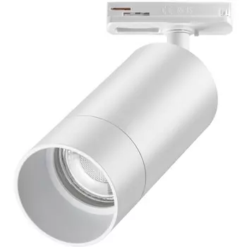 Светильник трековый однофазный двухжильный IP20 9W 220V NT22 068 белый Novotech Slim 370860