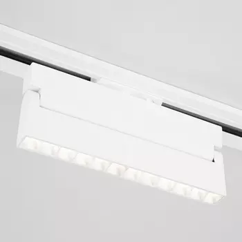 Трековый светильник светодиодный однофазный 220V белый 20W 4200K Elektrostandard Garda 85018/01