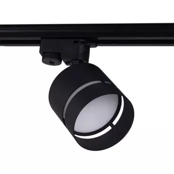 Трековый светильник однофазный 220V Reluce 53017-9.3-001MN GX53 BK